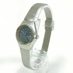 【稼働品】SEIKO 自動巻き レトロ 2205-0500 ブルー 亀戸マーク