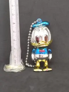 ★ドナルドダック メタリックフィギュア ストラップ★