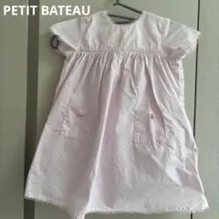 プチバトー　PETIT BATEAUピンクドット柄チュニック 6m/67cm