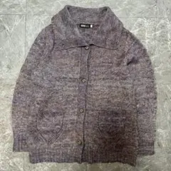 Switch Motion パープル カーディガン Lサイズ g1