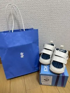 familiar✖️asicsファーストシューズ