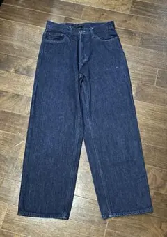 UNIQLO ワイドストレートジーンズ 68 BLUE 28インチ