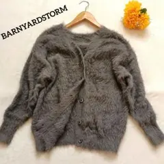 ❁BARNYARDSTORM❁ シャギーカーディガン　美品