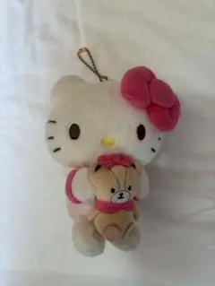 ハローキティ タイニーチャム ぬいぐるみキーホルダー