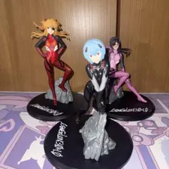 エヴァンゲリオン フィギュアセット アスカ、レイ、マリ3体