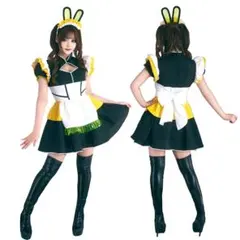 【ハロウィン】クリアストーン サイバーメイド コスプレ
