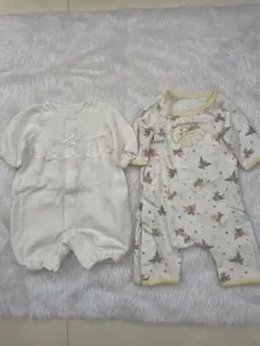 新生児ベビー服_50〜60cm 退院着/セレモニードレス