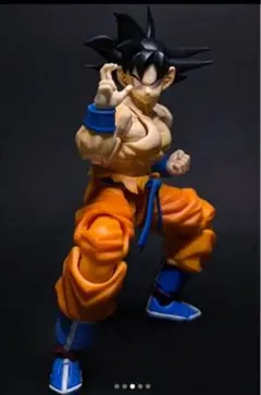 S.H.Figuartsサイズ 孫悟空 ベジータ戦 界王拳通常ver海外限定