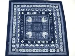 新品未使用　RRL　Double RL & Co　バンダナ　紺