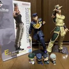 名*蔵様 本日中 ジョジョの奇妙な冒険 フィギュアセット ポルナレフ、東方仗助、