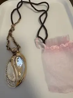 クリスタル ネックレス アンティーク