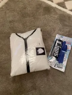 埼玉西武ライオンズ3/29ホワイトブルゾンL&ジェット風船セット