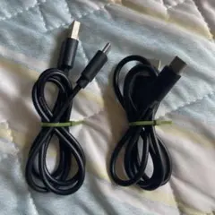 USB Type-A to Type-Cケーブル 2本セット