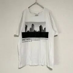 ZARAザラ Tシャツ カットソー 半袖 プリントT メンズ ホワイト M