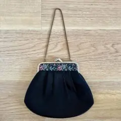 アンティーク バッグ France和装 パーティーバッグ 美品 希少 パーティーバッグ「ねん金綴錦 ギリシャ葡萄文」｜和装バッグ
