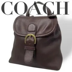 Old Coach Backpack Brown Vintage 4787