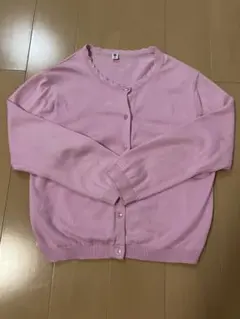 120 ピンク カーディガン