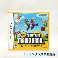 未開封品★任天堂 Nintendo DSソフト Newスーパーマリオブラザーズ