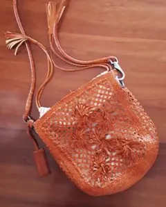 MARTINA CAPONIマルティナカポーニ　メッシュレザーバッグ