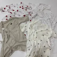 短肌着×コンビ肌着セット