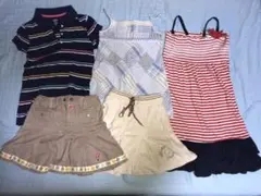 【お値下げ】女の子　春夏物　120 5点まとめ売り　オシュコシュ　メゾピアノ他