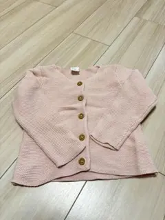 H&M ピンク カーディガン 80サイズ