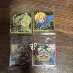 ワンピース シール 4枚セット メルカリ最安値‼️