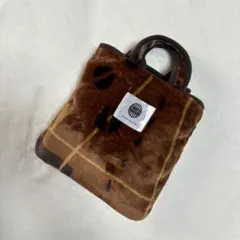 【美品】TULLY'S タリーズ　ブランケット　膝掛け　バッグ型