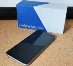 【美品】ZENPHONE MAX PRO M1 SIMフリー　メテオシルバー