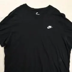 NIKE Tシャツ 刺繍　ワンポイント　ブラック