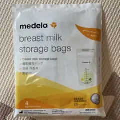 【未使用品】medela 母乳保存バッグ 4枚入り 180ml