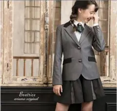 arisana フォーマルスーツ　リボンタイ付き