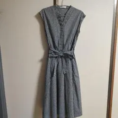 ✨美品✨any sis ギンガムチェック ノースリーブ ワンピース