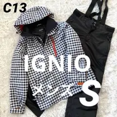 #C13✨IGNIO✨スキー スノボ ウェア 上下 メンズS
