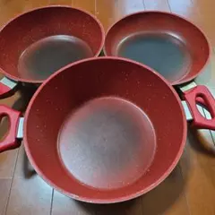 FlavorStone フライパン 鍋 3点セット + 片手鍋 + 玉子焼きのサムネイル