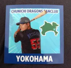 中日ドラゴンズ ファンクラブ ステッカー 横浜 YOKOHAMA