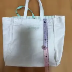 CLINIQUE トートバッグ ホワイトのサムネイル
