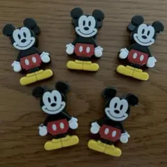 ディズニー　ミッキーマウス　ミニクリップ　5個セット