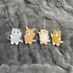 モフサンド マスコット 4色セット