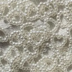 ハートパールネイルパーツ