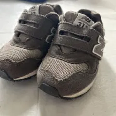 new balance 373 ベビーシューズ ブラウン