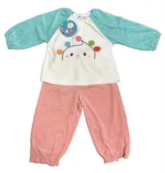 【新品】いないいないばあっ ぽぅぽ 長袖 パイル パジャマ セッアップ 90cm