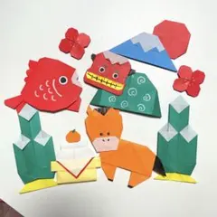 お正月飾り 折り紙 セット