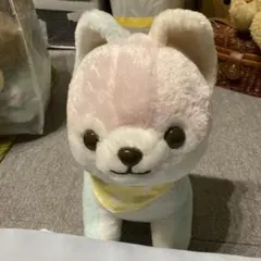 豆しば三兄弟　さすけ　大集合6JB　28㎝サイズ　ぬいぐるみ　パステル