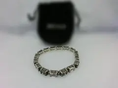 ★ZOCALO製★シルバーブレスレット・ホワイトクオーツ