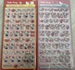 【正規品】ハローキティ BONBON DROP mini シール 2シートセット