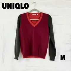 UNIQLO カシミアVネックセーター カシミア100% サイズM 女性