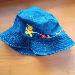 ミキハウス　帽子　ハット帽　くま