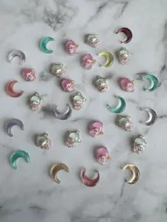 ネイルパーツ月のみ