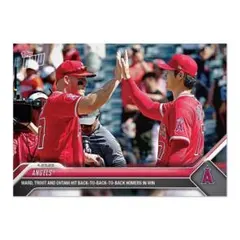 エンゼルス　MLB Topps now 三者連続ホームラン　トラウタニ